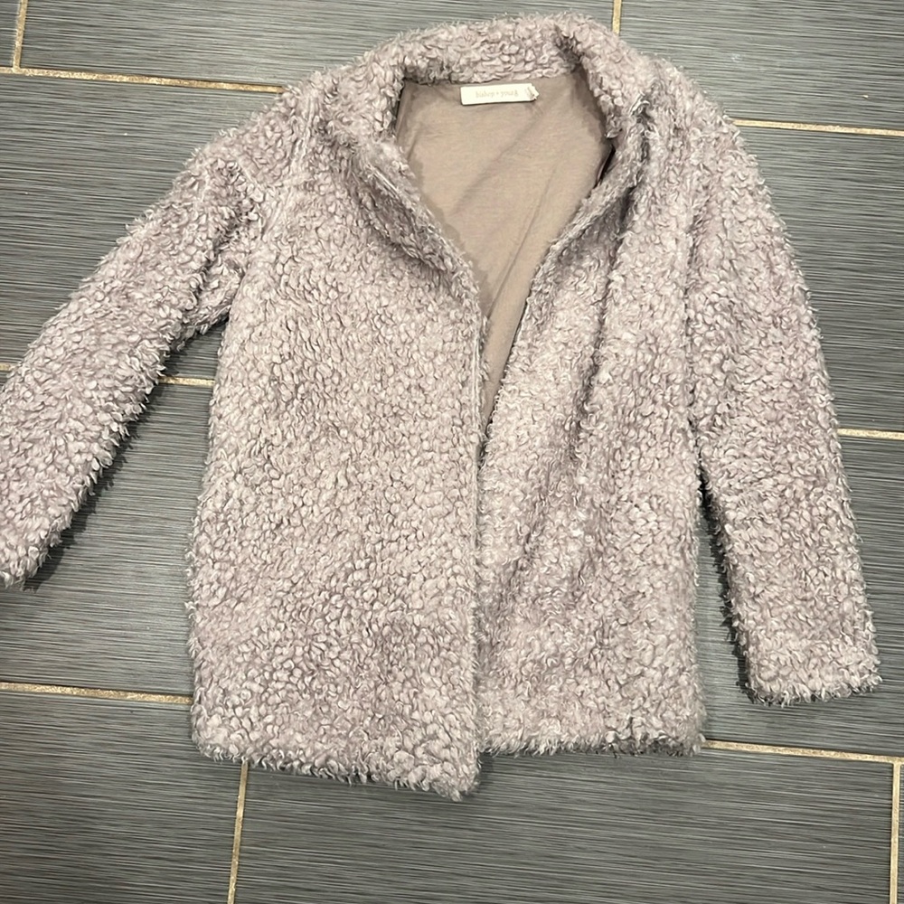 Anthropologie Faux Fur Coat
